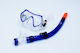 Deep Blue Blue Silicone Diving Mask