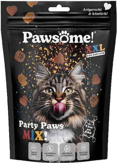 Pawsome Răsfățuri Cu Cartofi Rață Somon Cu Catnip Pentru Pisică 8 Buc 150 Gr
