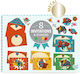 Djeco Invitations Greeting Cards "Super Hero"