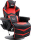 HomCom 700-142 Gaming Chair with Footrest Black