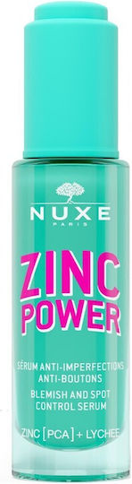 Nuxe Zinc Power Serum Προσώπου για Ατέλειες 30ml