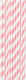 Set 25 Straws Flippy Paper 20 Cm Striped Patter...