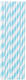 Set 25 Straws Flippy Paper 20 Cm Striped Design...