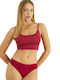 Femeie Brazilia Burgundy