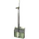 Set Mătură Flippy Cu Coș De Gunoi Mâner Pieptene Dinți Mătură Curățare Rotativă Pliabilă Detasabilă Oțel Inoxidabil Polipropilenă 99 X 30 Cm Verde