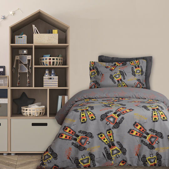Das Home Σετ Μονά 4974 Grey 170x260cm