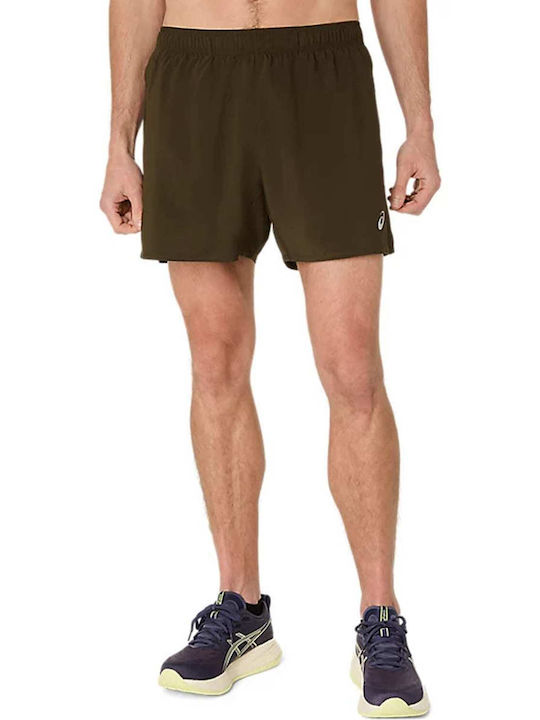 ASICS Core 5 Спортен Мъжки Бермуда Кафяв Камък