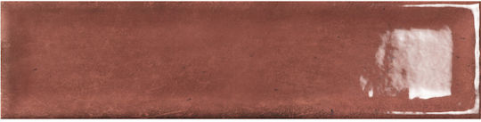 Bagno Tiles Karista Floor / Wall Interior Matte Tile 30x7.5cm Burdeos