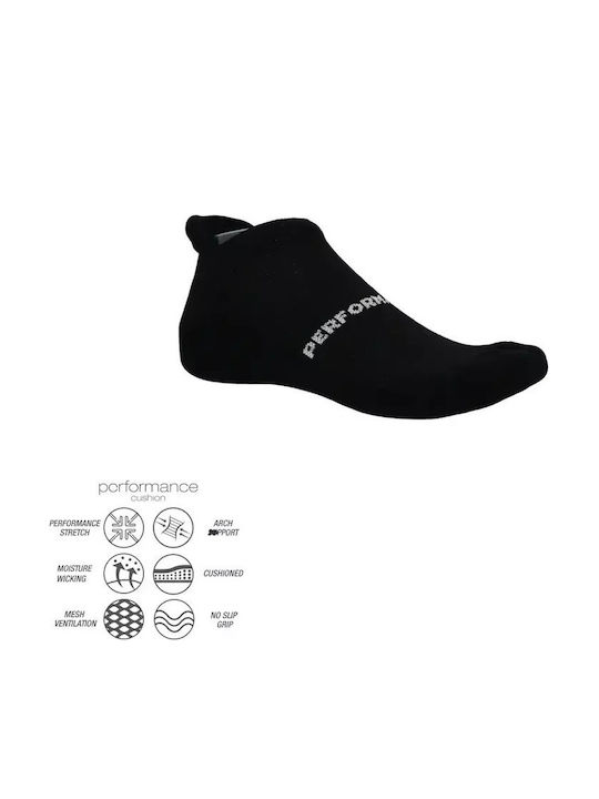 Desocks Running Κάλτσες Μαύρες