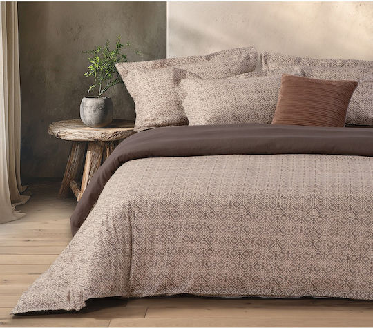 Nef-Nef Homeware Υπέρδιπλο 240x230εκ. Cardynal Beige/grey Nef-Nef Homeware Υπέρδιπλο 240x230εκ. Cardynal Beige/grey