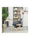 Rocking Armchair Cream 51x84x93cm
