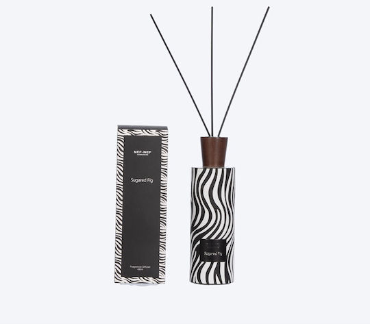 Nef-Nef Homeware Raumdüfte Sticks Sugared Fig 400ml Nef-nef Home Wear Schwarz Weiß