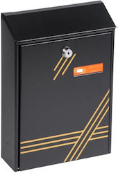 Viometal Outdoor Mailbox Inox in Black Color