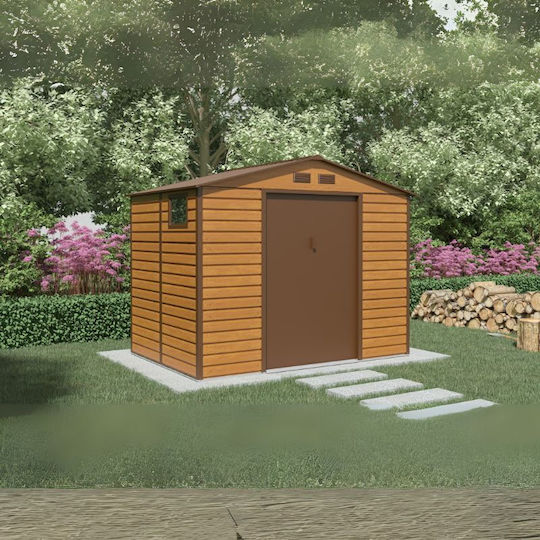 Metallische Gartenhaus Verzinkt 2.77x2.55x2.19m