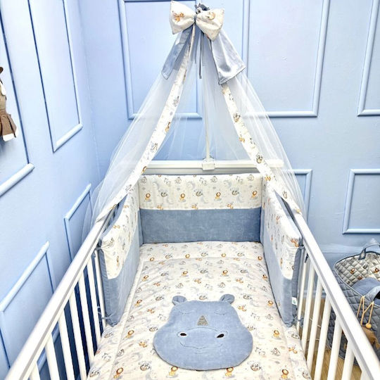 Baby Star Πάντα Κλασική για τα Κάγκελα της Κούνιας Μπλε 40cm