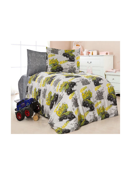 MayHome Kids Duvet Set Single with Pillowcase G...