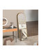 HomCom Gold Aluminum Floor Mirror 170x50cm