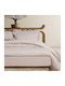 Das Home Duvet Cover Set Single with Pillowcase 160x240 Casual 5434 Taupe