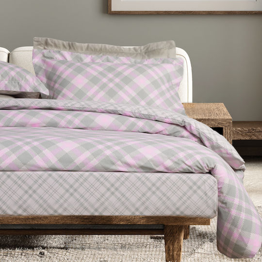 Das Home Σετ Υπέρδιπλη 220x240cm 5436 Mint, Pink