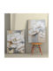 HomeMarkt Gobi Δίπτυχος Πίνακας σε Καμβά 50x70cm