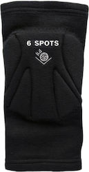 6 Spots Blizzard Volleyball Knieschoner Schwarz 6spbl1b