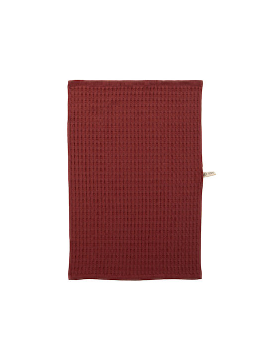 Nef-Nef Homeware Ποτηρόπανο σε Κόκκινο Χρώμα 45x68cm Nef-Nef Homeware Ποτηρόπανο σε Κόκκινο Χρώμα 45x68cm
