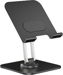 Powertech Foldable Βάση Tablet Γραφείου σε Μαύρο χρώμα