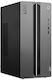 Lenovo LOQ Tower 17IAX10 Гейминг Настолен Компютър (Ultra 7-255HX/32GB DDR4/1.0TB SSD/GeForce RTX 5060 Ti/W11 Home) Луна ГрейъндРейвън Черен