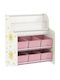 Aiyaplay Toy Storage System made of Wood Pink 63x30x71cm 1pcs