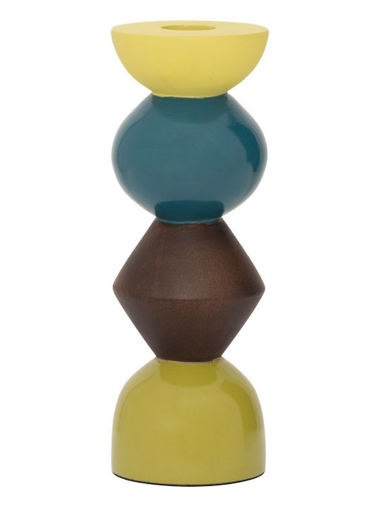 Kerzenhalter Signe Mango Holz 6,5 x 6,5 x 19 cm Urban Nature Culture Amsterdam