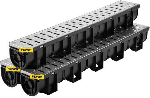 Vevor Stainless Steel Channel Gray 3pcs