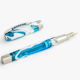 Visconti Füllfederhalter Weiß mit Blauer Tintenfarbe