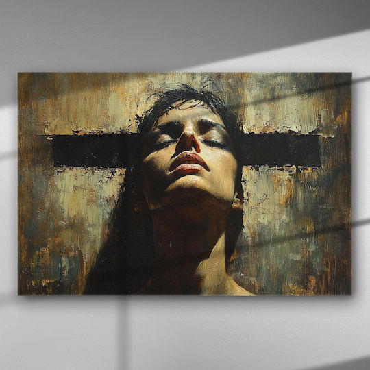 Δραματικό Πορτραίτο – Πίνακας Καμβά-150 X 100cm