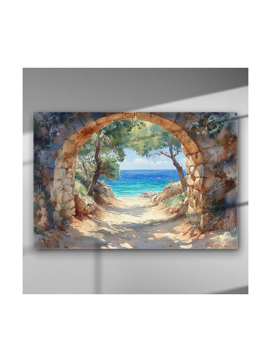 Serene Arch At The Sea – Canvas Painting 150 X 100cm