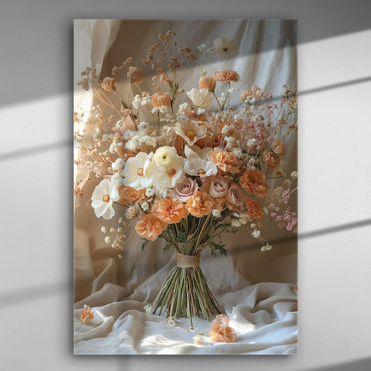 Ανοιξιάτικη Ανθοδέσμη – Πίνακας Καμβά-67 X 45cm