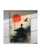Samurai in the Shadow of the Sun – Canvas Painting 67 X 45cm