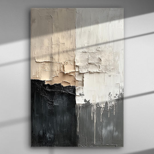 Panou Textură Abstractă Culori – Panou Pânză 150 X 100cm