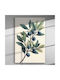 Olive Leaves & Fruits – Canvas Painting 100 X 67cm