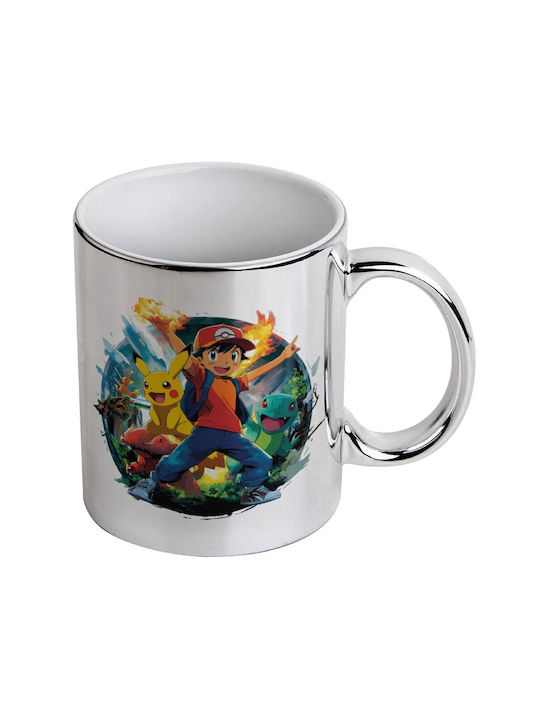 Koupakoupa Ash Ketchum & Pikachu Becher Keramik...