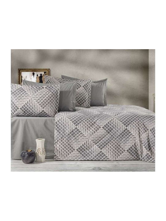 MayHome Sheet Sets King Size 280x240cm. Geometric 4pcs