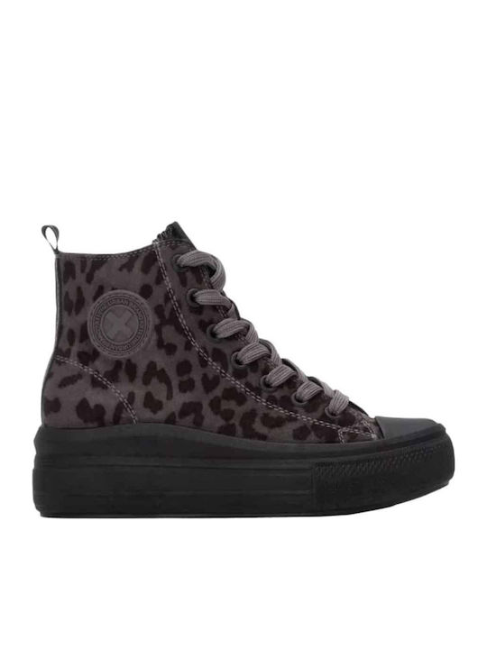 Xti Παιδικά Sneakers High Μαύρα