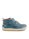 Kids Sneakers High with Scratch Light Blue