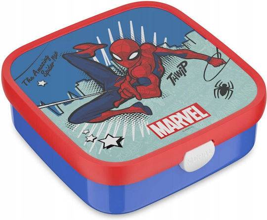 Mepal Πλαστικό Παιδικό Δοχείο Φαγητού Spiderman 1.3lt