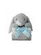 FreeOn Blanket Cot Gray with Animal