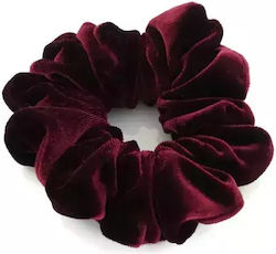 Hairutopia Velvet Hair Scrunchy Burgundy