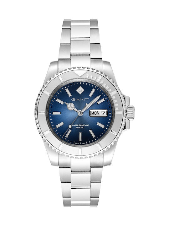 Gant Watertown Ρολόι Μπαταρίας με Μεταλλικό Μπρασελέ Gant Watertown Ρολόι Μπαταρίας με Μεταλλικό Μπρασελέ