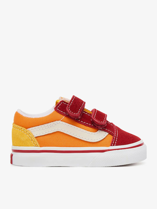 Vans Old Skool V Παιδικά Sneakers με Σκρατς Πολ...