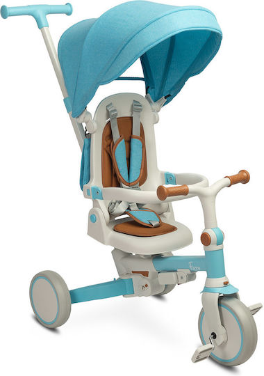 Toyz Faro Tricicletă Pliabilă și Convertibilă Albastru Deschis