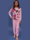 Sabor Kinder Schlafanzug Baumwoll Dusty Pink