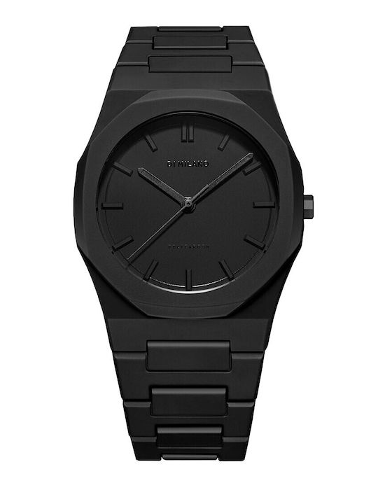 D1 Milano Polycarbon Watch with Battery Mechanism D1 Milano Polycarbon Watch with Battery Mechanism